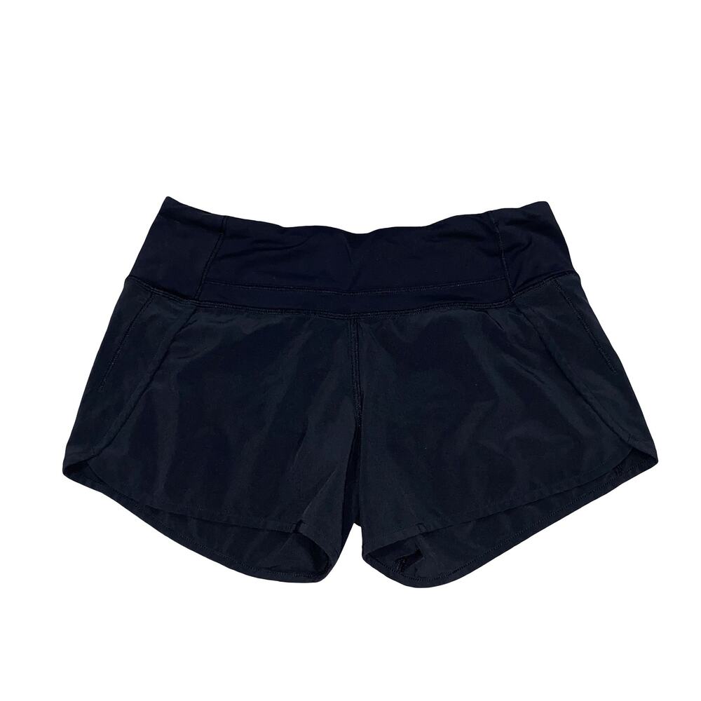 Lululemon Women's Athletic Running Shorts Black Size 4